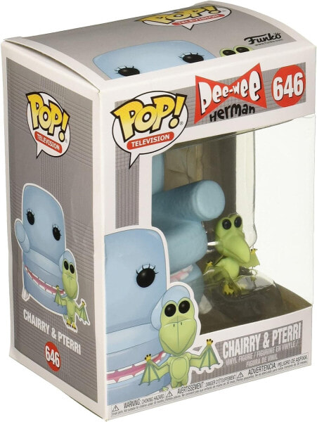 Funko 21787 POP Vinyl: Pee-Wee's Playhouse: Chairry w/ Pterri