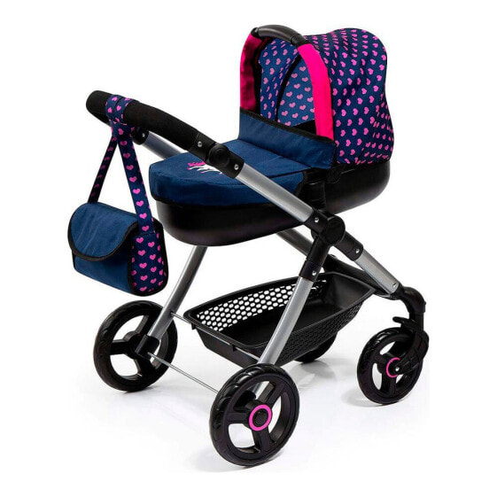 REIG MUSICALES Car Dolls Stule Pram 86x79x42 cm