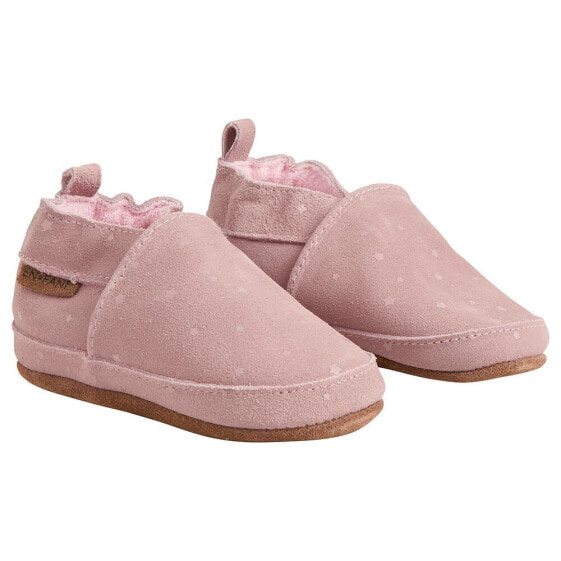 ENFANT Leather Suede Slippers