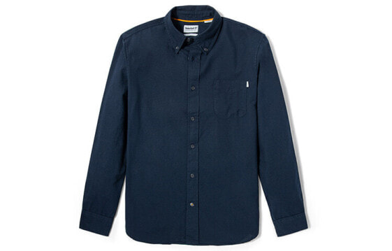 Рубашка мужская Timberland A2ES5-Z16 Deep Blue