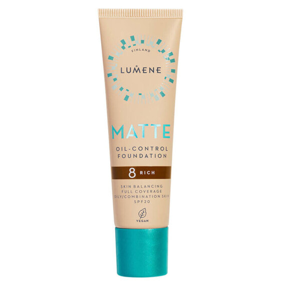 Lumene Matte Oil-Control Foundation SPF20 Матирующий тональный крем