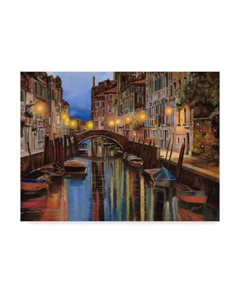 Guido Borelli 'Venezia All Alba' Canvas Art - 24" x 32"