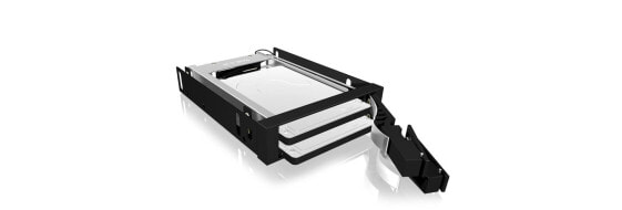 ICY BOX IB-2227StS - 8.89 cm (3.5") - Storage drive tray - 2.5" - SATA - SATA II - SATA III - 2.5" - Black