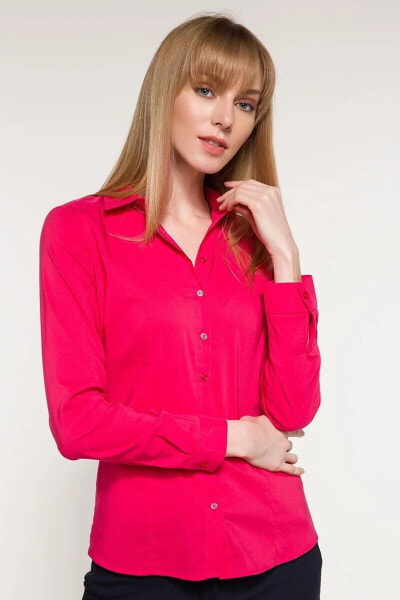 Kadın Uzun Kol Basic Gömlek G5922AZ.17SM.PN77