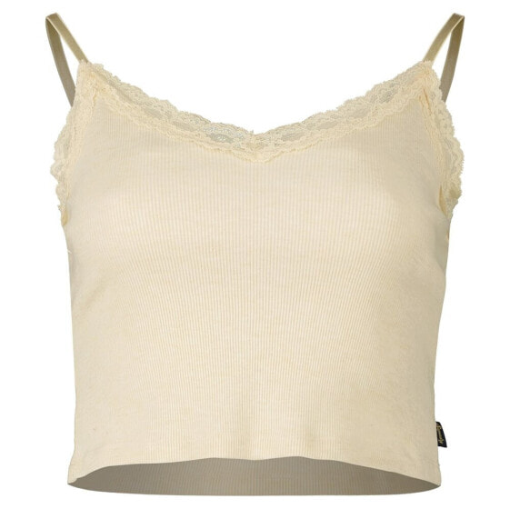 SUPERDRY Vintage Rib Lace Trim Cami Top