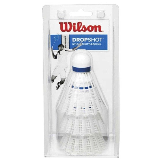 WILSON Dropshot 77 Badminton Shuttlecocks