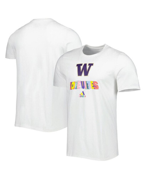 Men's White Washington Huskies Pride Fresh T-shirt