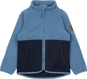 Fleecejacke, blau, Gr. 110/116, 1 St