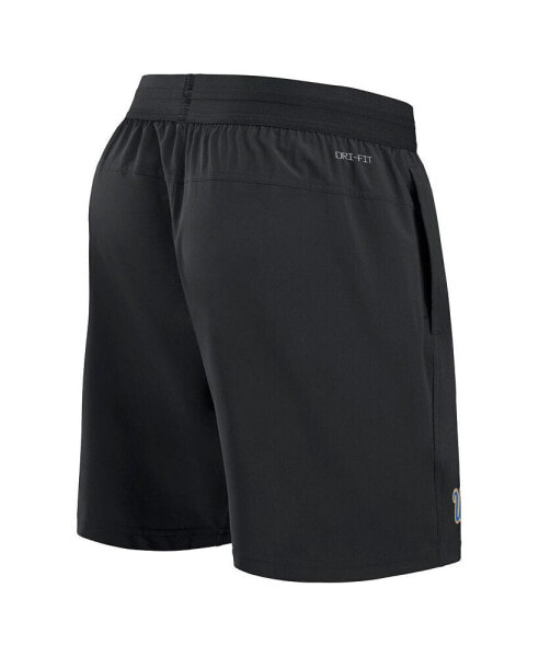 Men's Black UCLA Bruins 2024 Sideline Performance Shorts