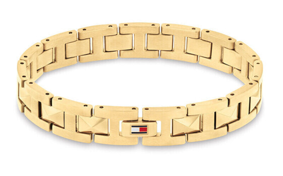 Men´s Gold Plated Geometric Bracelet 2790567