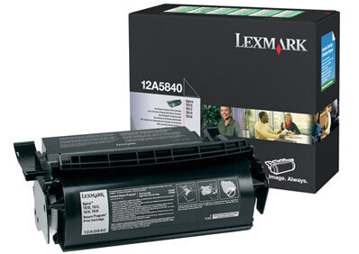 Lexmark 12A5840 - 10000 pages - Black - 1 pc(s)