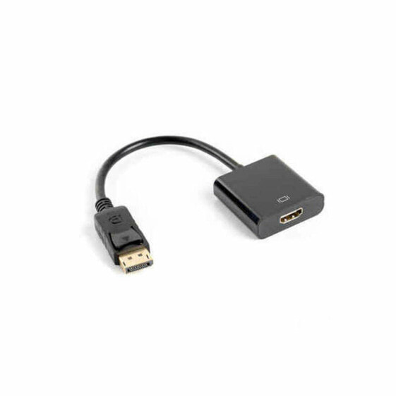 DisplayPort to HDMI Adapter Lanberg AD-0009-BK Black 10 cm