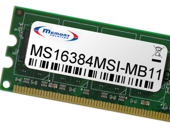 Memorysolution Memory Solution MS16384MSI-MB119 - 16 GB