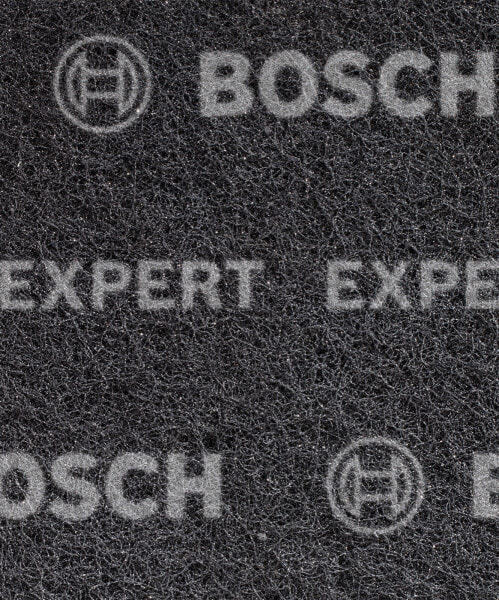 Bosch EXPERT N880 Vliespad zum Handschleifen, 115 x 140 mm, Medium S, 2 Stück