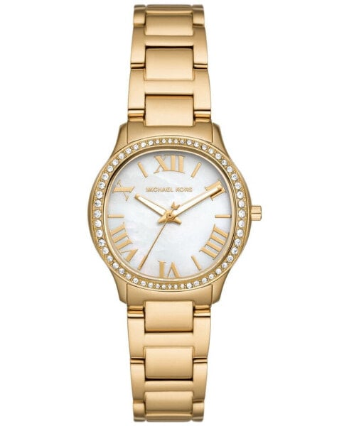 Women's Sage Three-Hand Gold-Tone Stainless Steel Watch 31mm