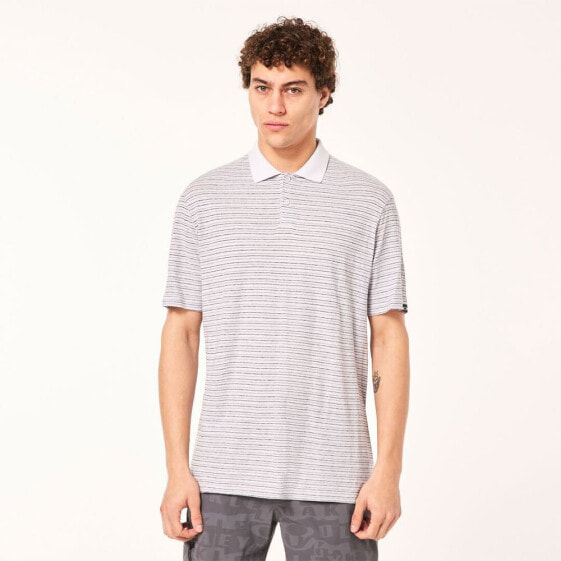 OAKLEY APPAREL Debris Stripe short sleeve polo