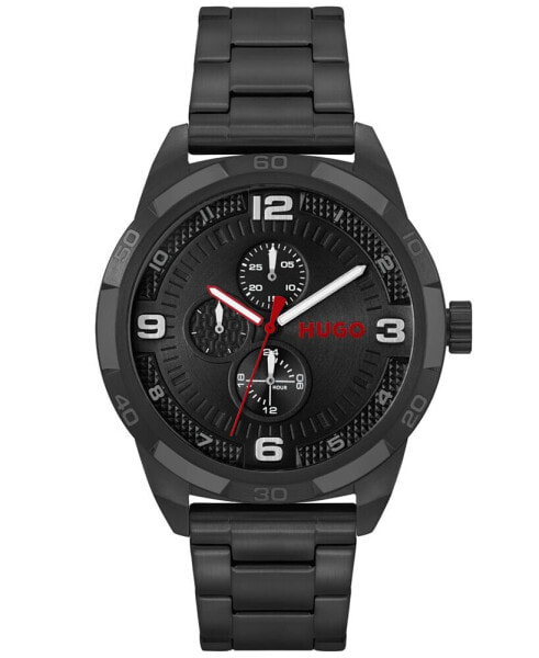 Часы Hugo Boss Black Steel Grip Watch