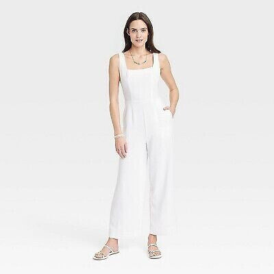 Women's Maxi Jumpsuit - A New Day White XS