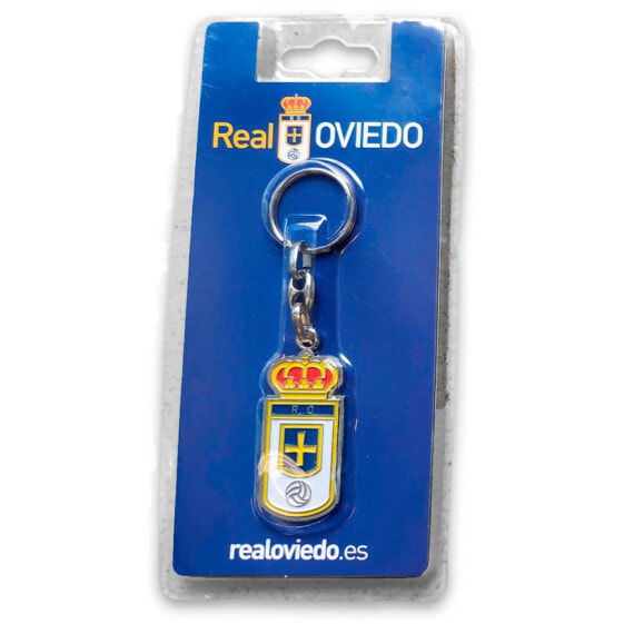 REAL OVIEDO Crest Key Ring