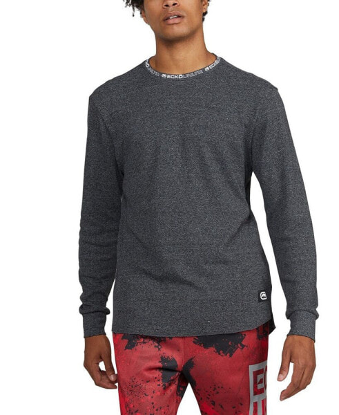 Ecko Men's Printed Rib Solid Thermal