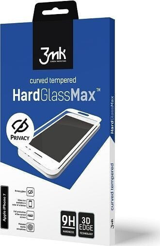 Защитное стекло для iPhone 6s Plus Черное 3MK Hardglass Max Privacy