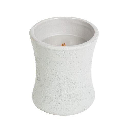 Candle ceramic oval vase Wood Smoke 133.2 g