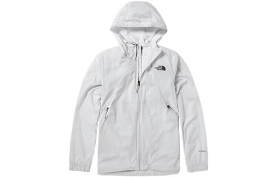 北面THE NORTH FACE 户外防风防泼水冲锋衣 男款 灰色 / Куртка THE NORTH FACE 4NEE-9B8