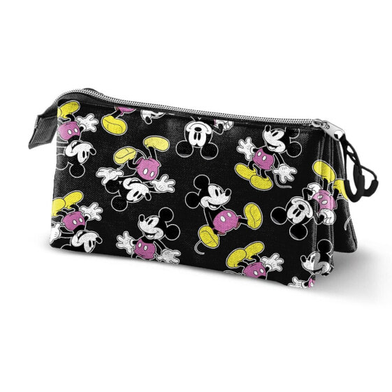 KARACTERMANIA Eco Triple Mickey Mouse Pop Pencil Case