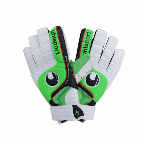 Перчатки вратаря зеленого цвета Uhlsport Fangmaschine