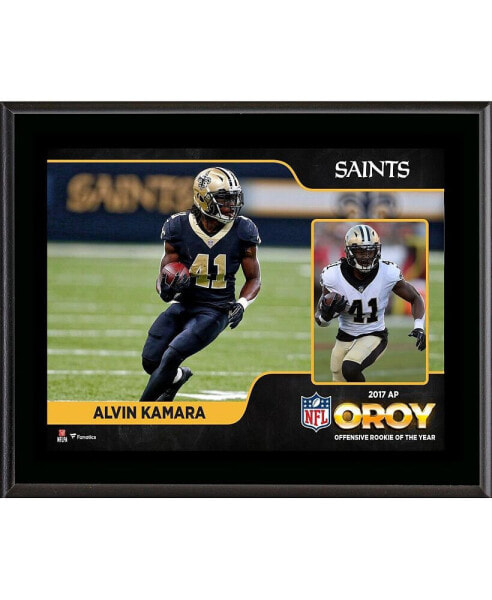 Alvin Kamara New Orleans Saints 2017 Offensive Rookie of the Year 10.5" x 13" Sublimated Plaque