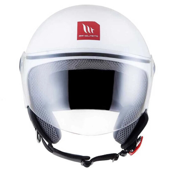 MT Helmets Street S Solid open face helmet