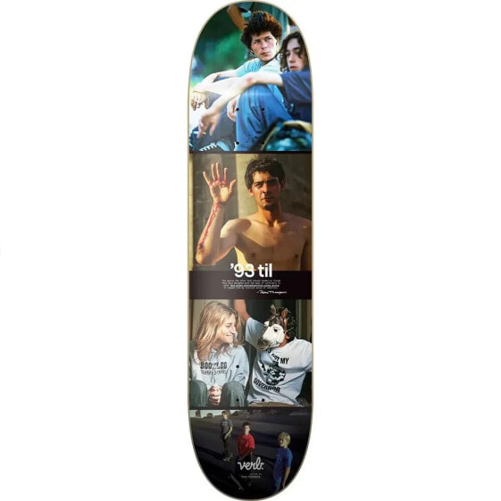 VERB 93 Til Collage skateboard deck