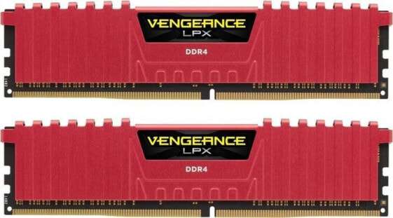 Corsair Vengeance LPX DDR4 3200MHz 16GB - 16 GB - 2 x 8 GB - DDR4 - 3200 MHz - 288-pin DIMM - Red