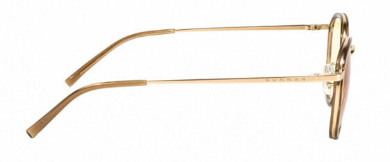 Gunnar Optiks ATHERTON - Oval - Gold - Transparent - 4.8 cm - 2.4 cm - 14.5 cm