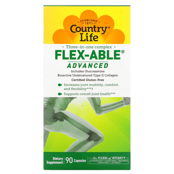 Three-In-One Complex, Flex-Able Advanced, 90 Capsules