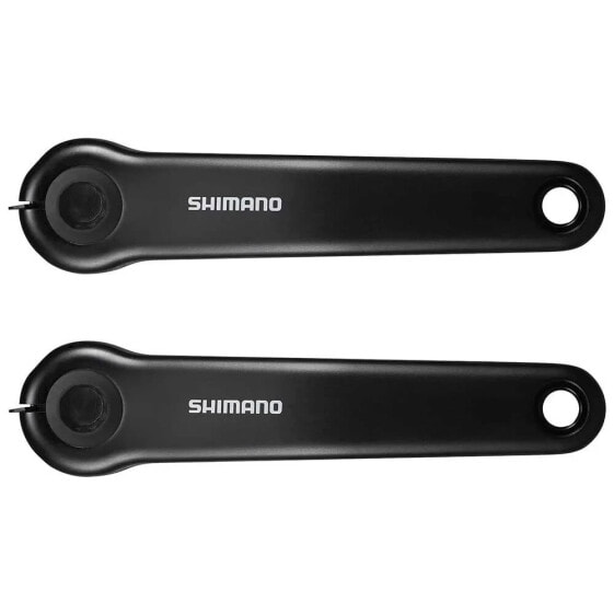 Стальной велосипедный шатун Shimano Steps E6100 175 мм