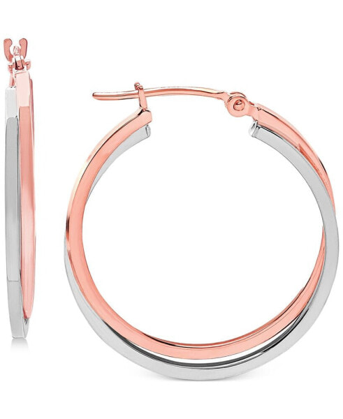 Серьги Macy's Intertwined Hoop