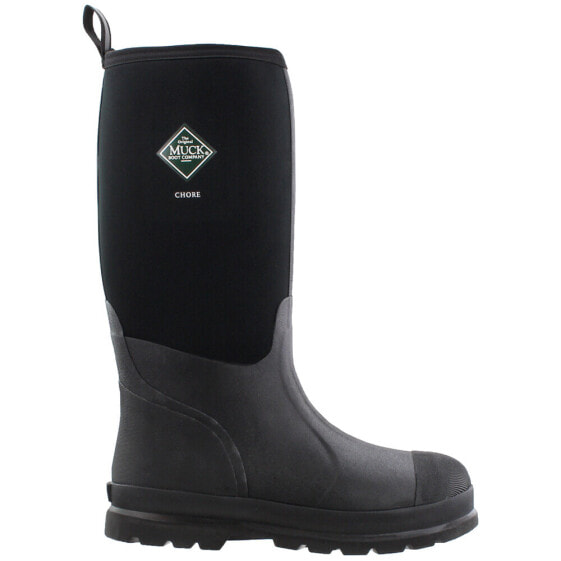 Muck Boot Chore Tall Pull On Mens Black Casual Boots CHH-000A