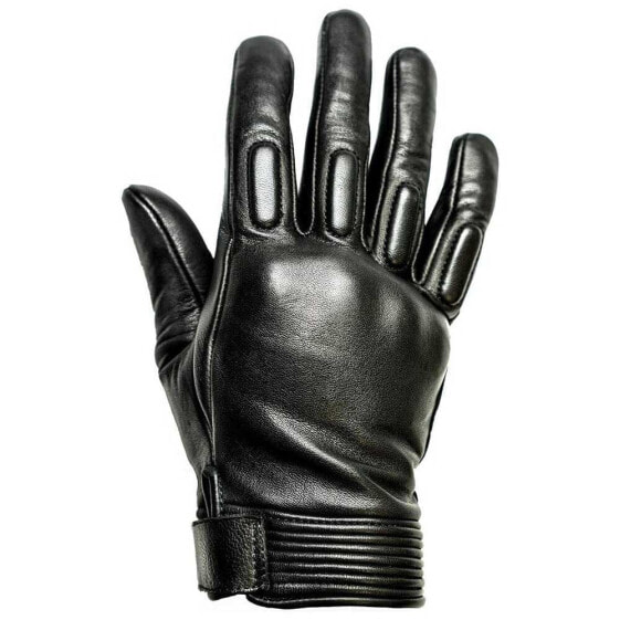 HELSTONS Side leather gloves