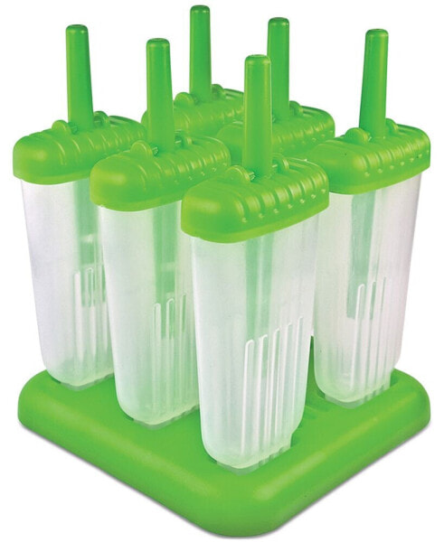 Groovy Ice Pop Molds, Set of 6