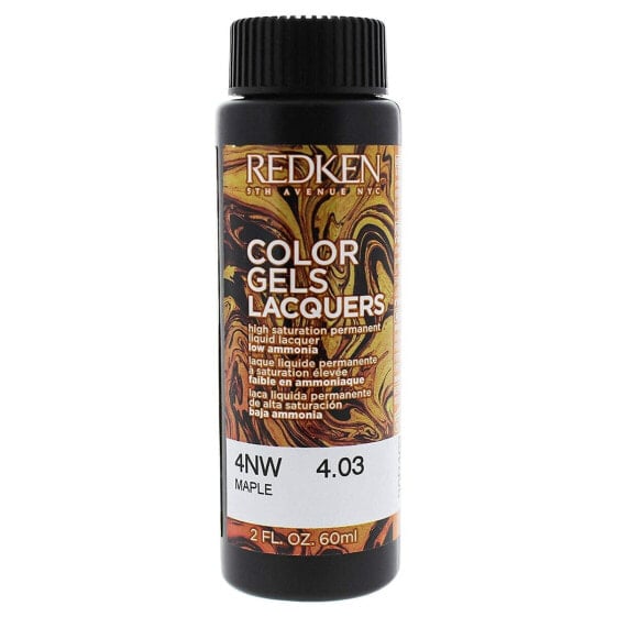Перманентный краска Redken Color Gel Lacquers 4NW-maple (3 x 60 ml)