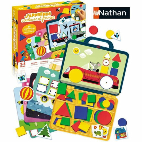 Настольная игра Nathan I am learning Colors And Shapes (FR)