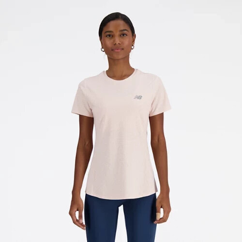 New Balance Women's Jacquard Slim T-Shirt