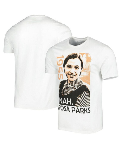 Men's and Women's White Rosa Parks Graphic T-shirt