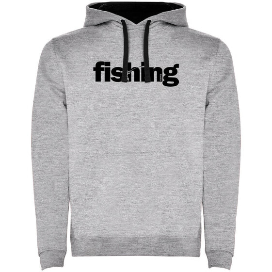 KRUSKIS Word Fishing Two-Colour hoodie