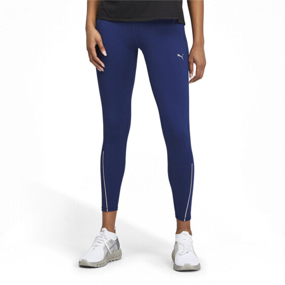 Puma Run Cooladapt High Rise Long Leggings Womens Blue Athletic Casual 520172-12