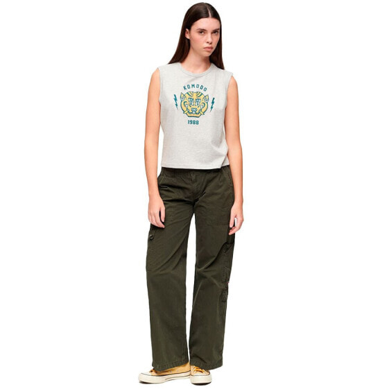 SUPERDRY Embroidered Cargo cargo pants