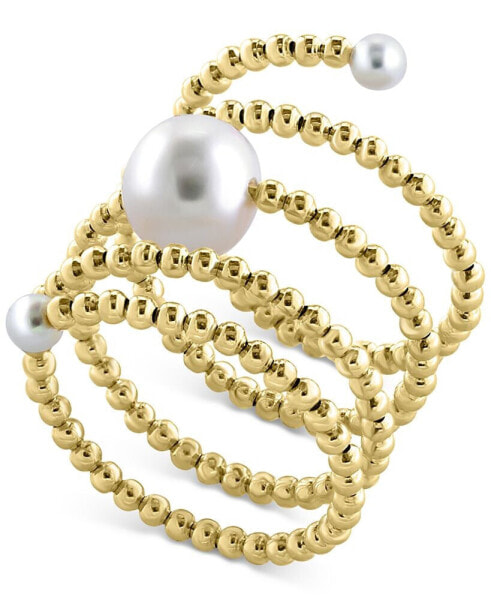 Кольцо EFFY® Freshwater Pearl Beaded Coil