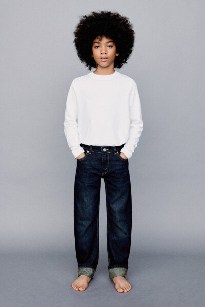 Original fit denim trousers