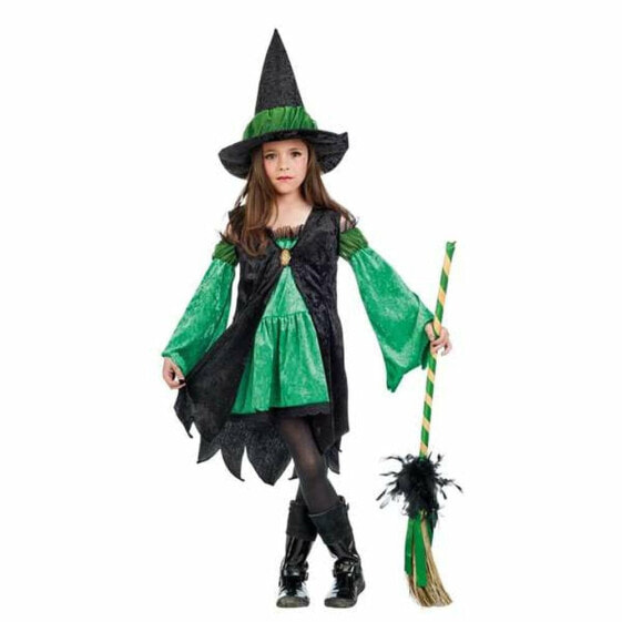 Маскарадные костюмы для взрослых Изумрудный зеленый Ведьма
